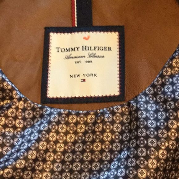 - Hilfiger Jacket, Arley Leather - Picture 7 of 8